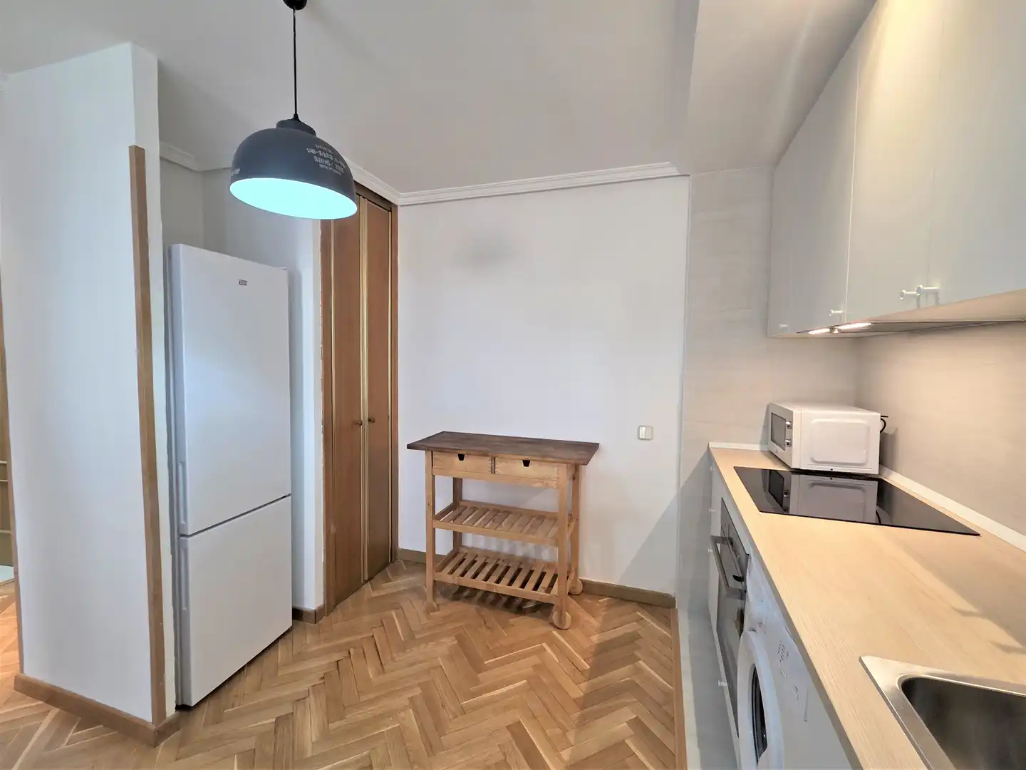 Cocina de Apartamento de alquiler en Villanueva del Pardillo con Calefacción, Parquet y Horno