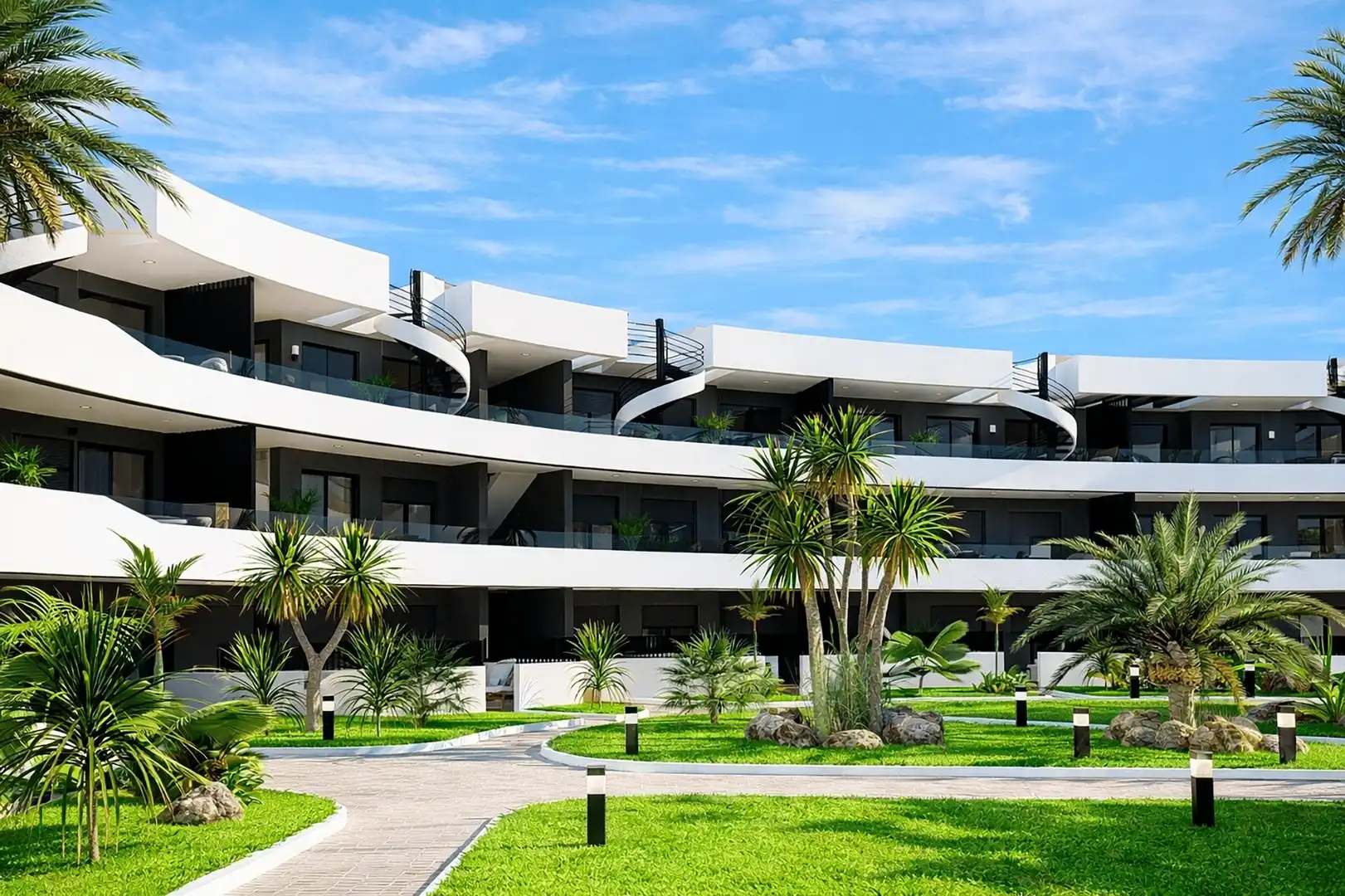 Vista exterior de Apartament en venda en Los Alcázares amb Terrassa, Traster i Piscina comunitària