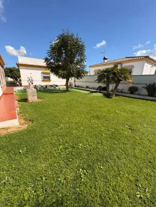 Jardí de Finca rústica en venda en Chiclana de la Frontera amb Aire condicionat, Jardí privat i Terrassa