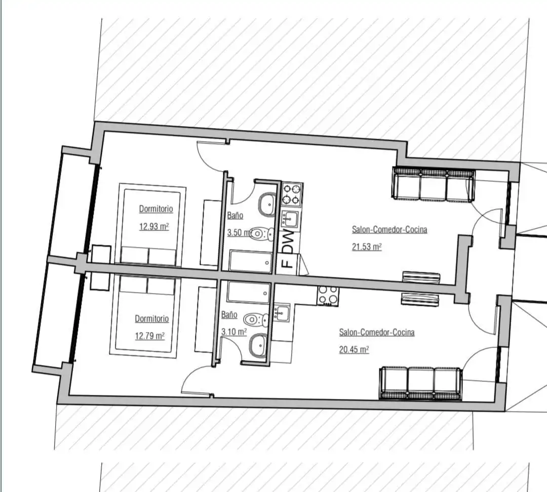Apartament en venda en Centro