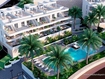 Apartment mit Pool zum Verkauf in Balcón de Finestrat - Terra Marina