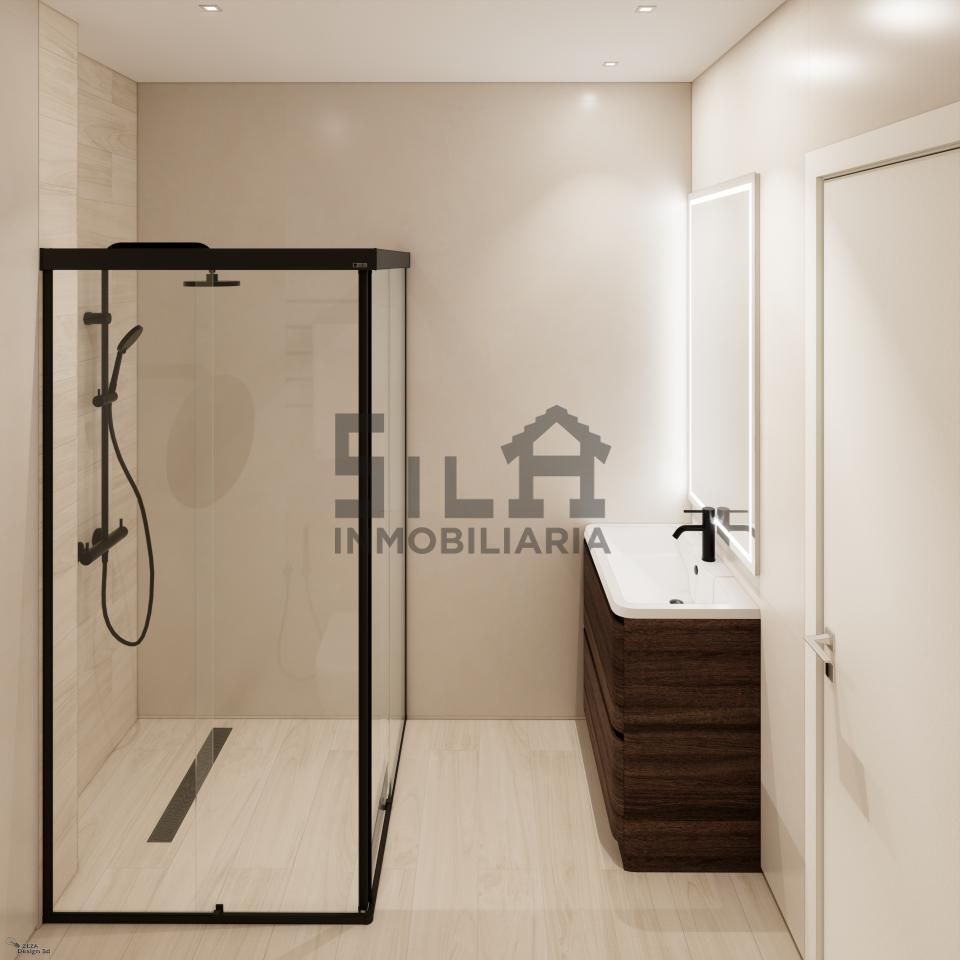 Bany de Apartament en venda en Sanxenxo amb Calefacció, Terrassa i Traster