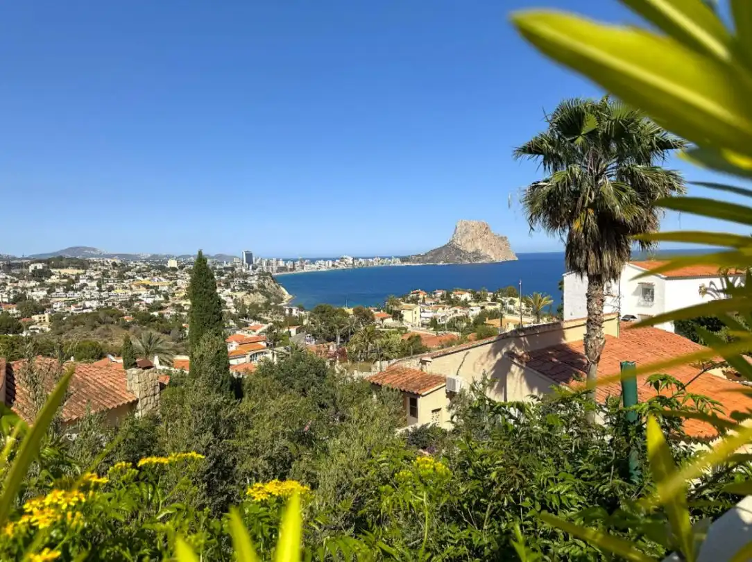 Exterior view of Houses for sale in Calpe / Calp  with Air Conditioner, Heating and Private garden