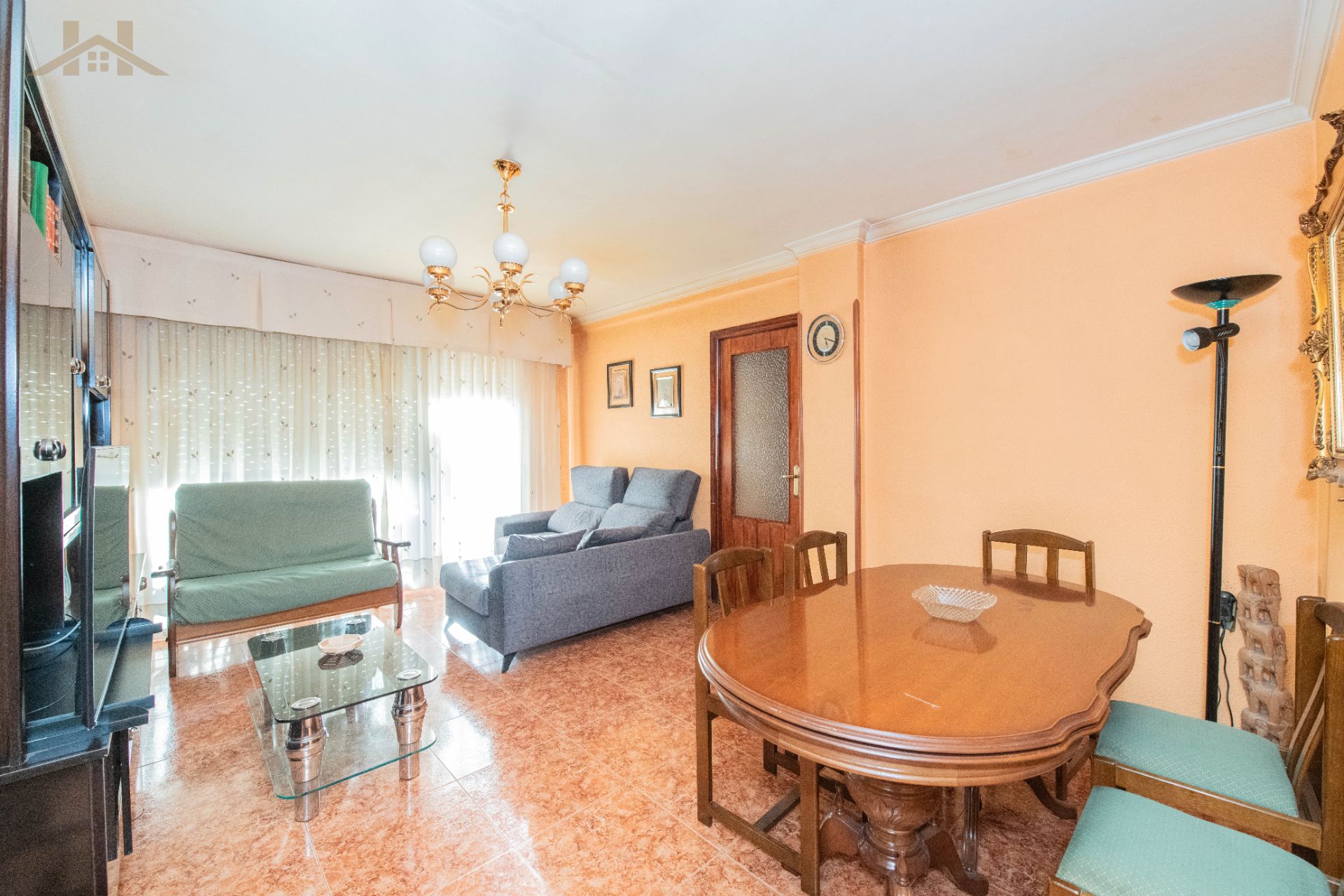 Living room of Flat for sale in Móstoles  with Terrace and Balcony