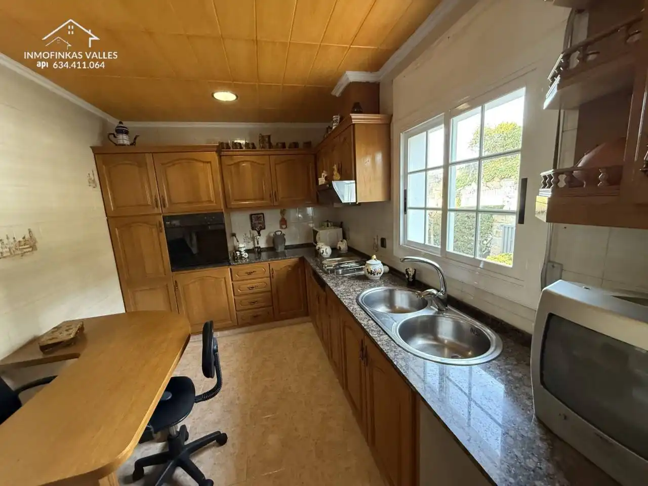 Kitchen of Houses for sale in Lliçà de Vall  with Air Conditioner, Heating and Private garden