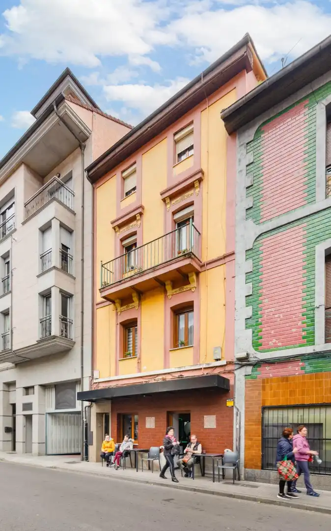 Exterior view of Duplexes for sale in Mieres (Asturias)  with Heating, Furnished and Balcony