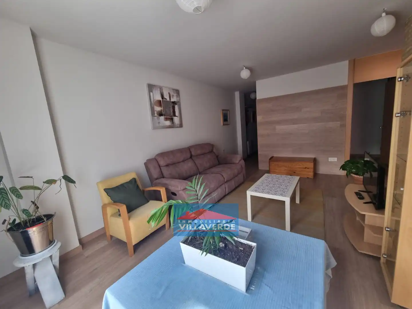 Wohnzimmer von Wohnung zum Verkauf in Cangas  mit Terrasse, Abstellraum und Möbliert