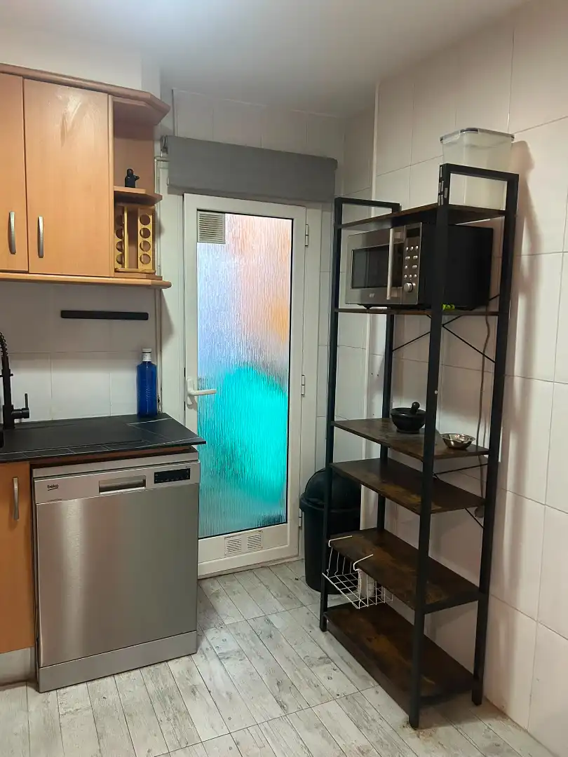 Cocina de Ático en venta en Santa Coloma de Gramenet con Aire acondicionado, Parquet y Terraza