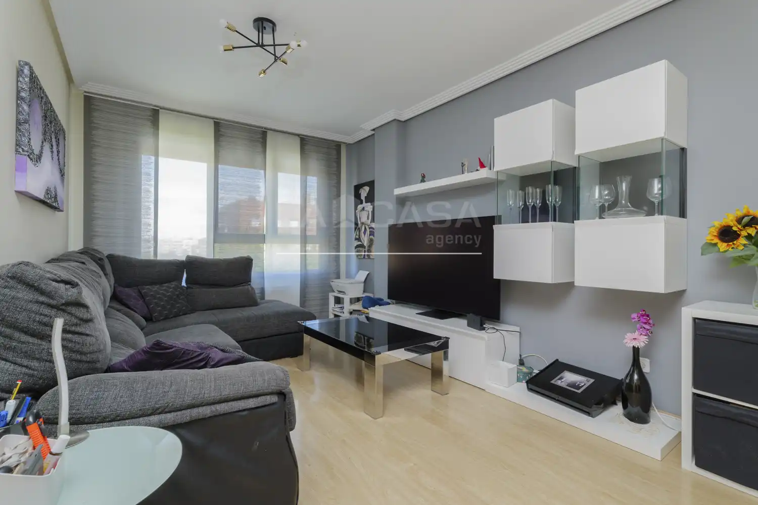 Sala de estar de Piso en venta en Fuenlabrada con Calefacción, Terraza y Trastero