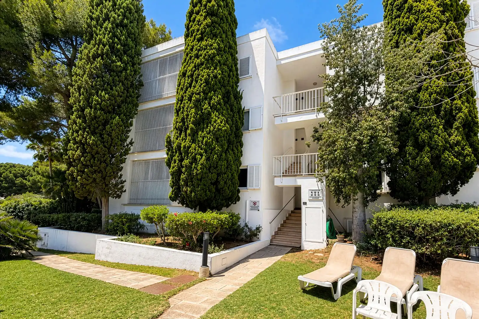 Exterior view of Flat for rent in Calvià  with Air Conditioner, Heating and Furnished