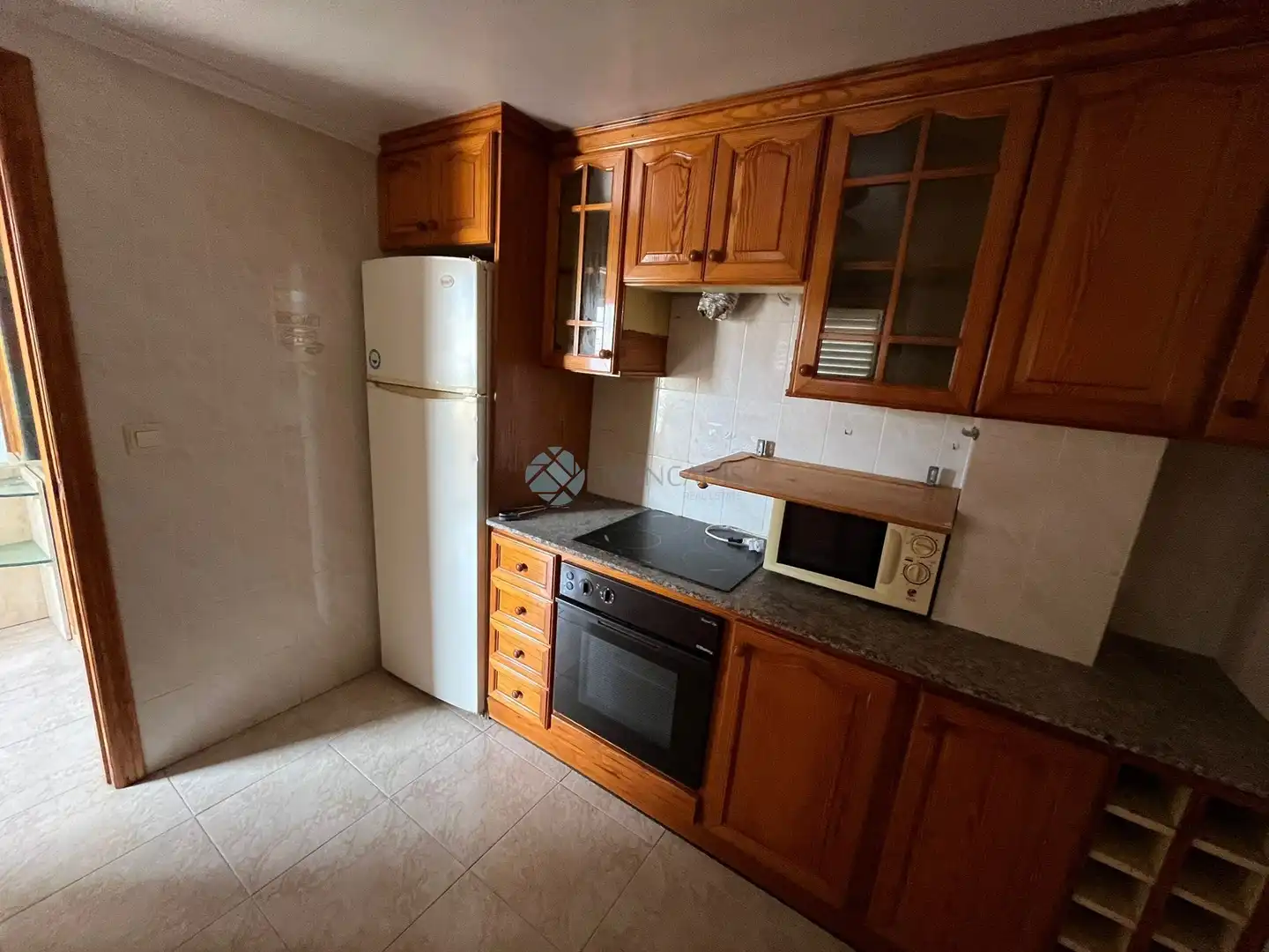 Kitchen of Flat for sale in Tavernes de la Valldigna  with Terrace, Swimming Pool and Community pool