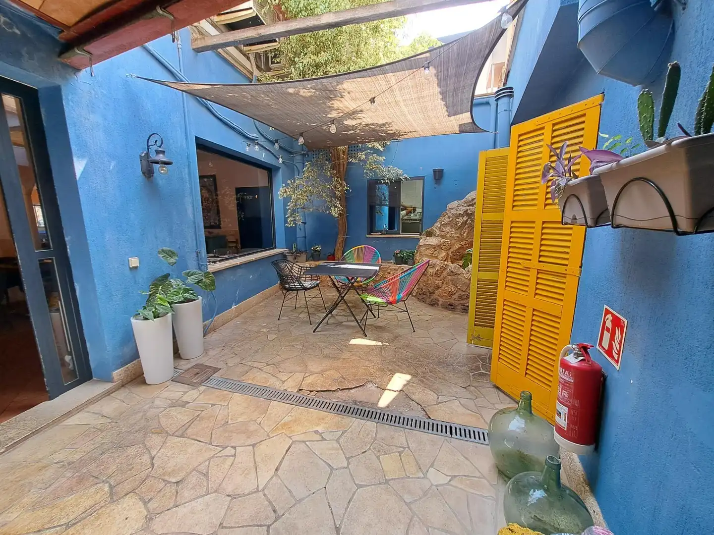 Terraza de Local de alquiler en Santa María del Camí con Amueblado