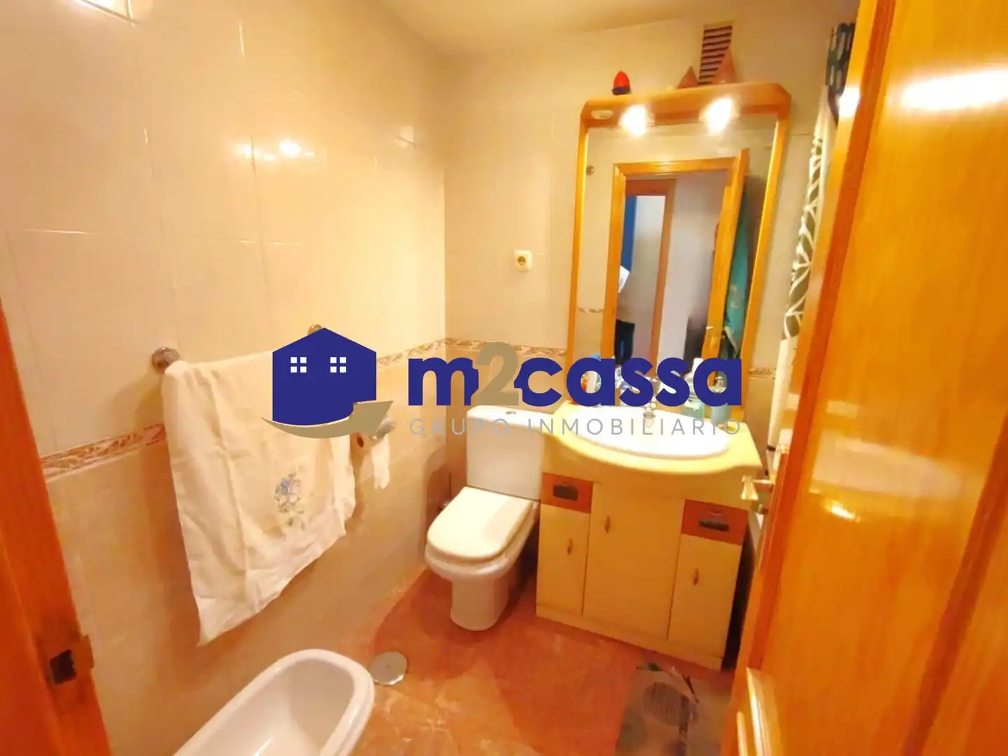Bathroom of Flat for sale in Lorca  with Air Conditioner, Storage room and Furnished