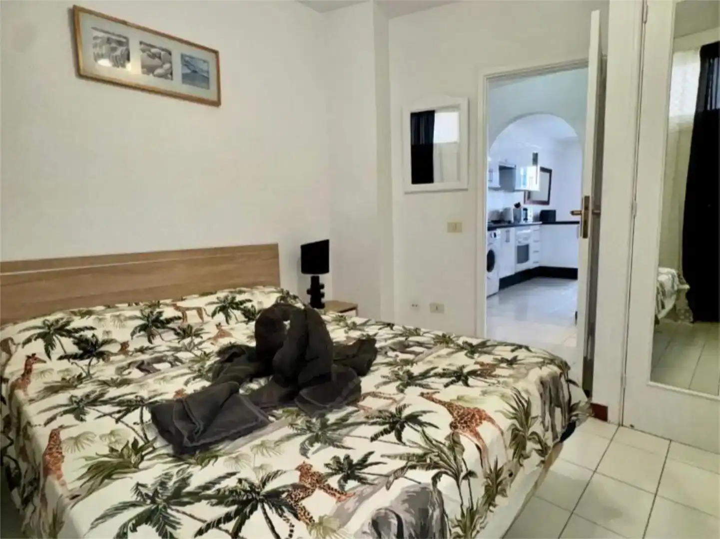 Bedroom of Apartments for rent in Arona  with Swimming Pool, Furnished and Balcony