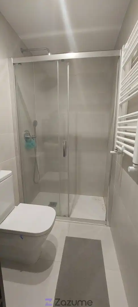 Bany de Estudi de lloguer en Madrid amb Aire condicionat, Calefacció i Parquet