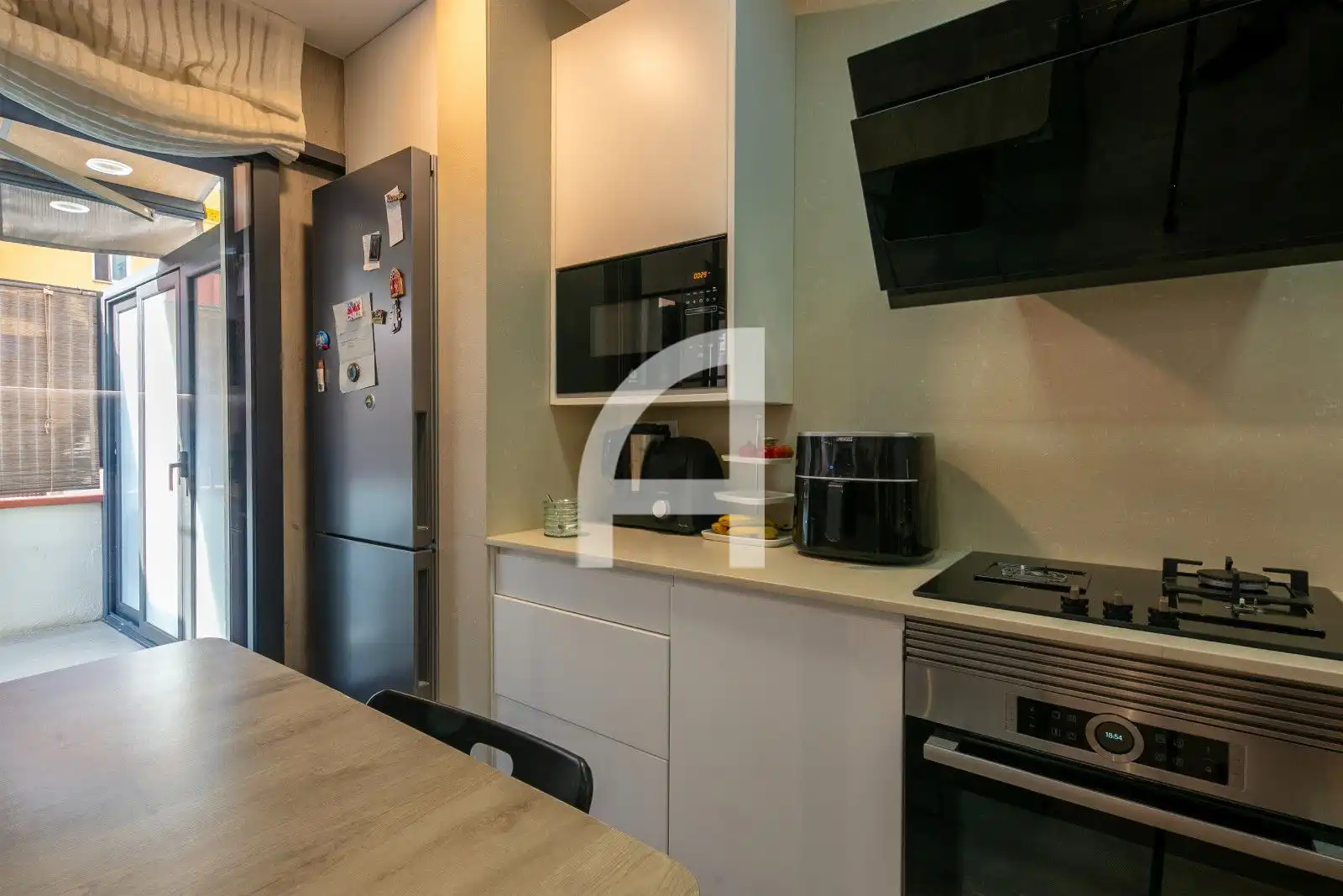 Cocina de Piso en venta en Barcelona con Aire acondicionado, Calefacción y Parquet