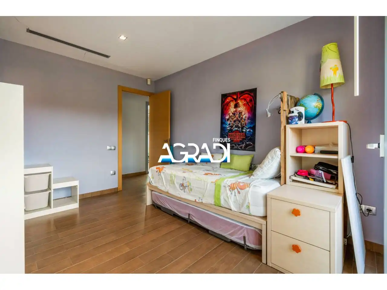 Bedroom of Houses for sale in Les Franqueses del Vallès  with Air Conditioner, Heating and Private garden