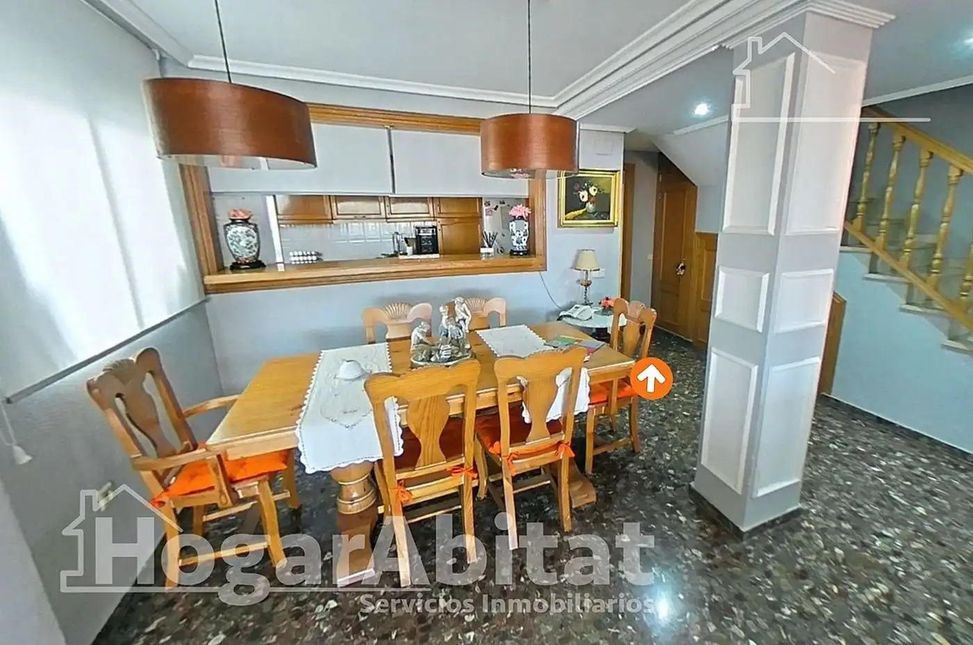 Dining room of Attic for sale in Mislata  with Air Conditioner, Heating and Terrace