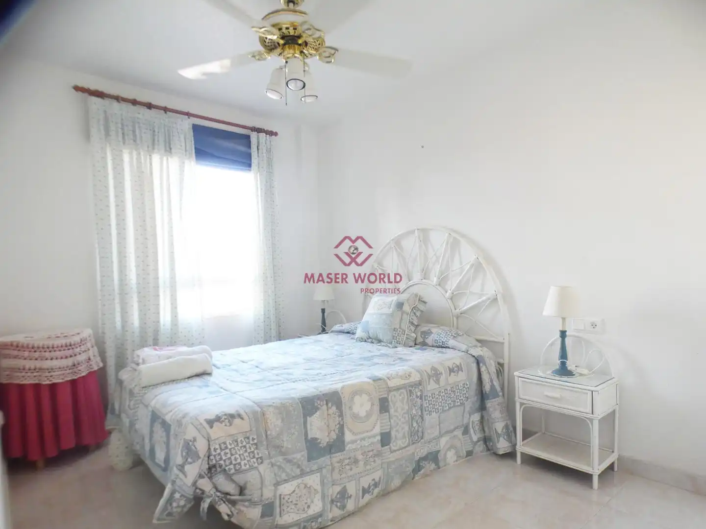 Bedroom of Flat for sale in Mazarrón  with Terrace, Furnished and Community pool