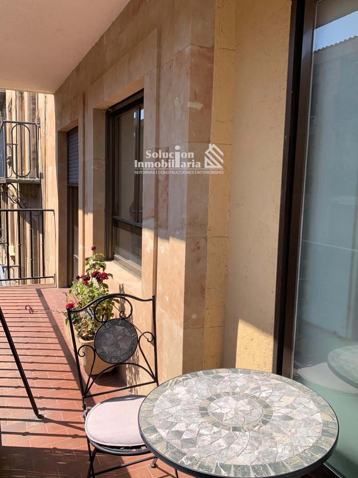Balcony of Flat to rent in Salamanca Capital  with Heating, Terrace and Furnished