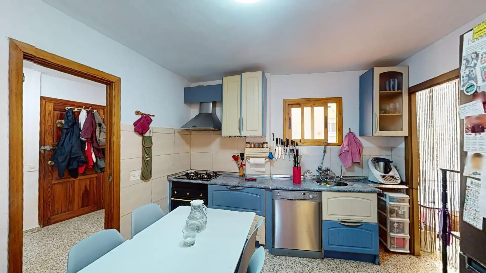 Küche von Wohnung zum Verkauf in Eivissa mit Klimaanlage und Terrasse