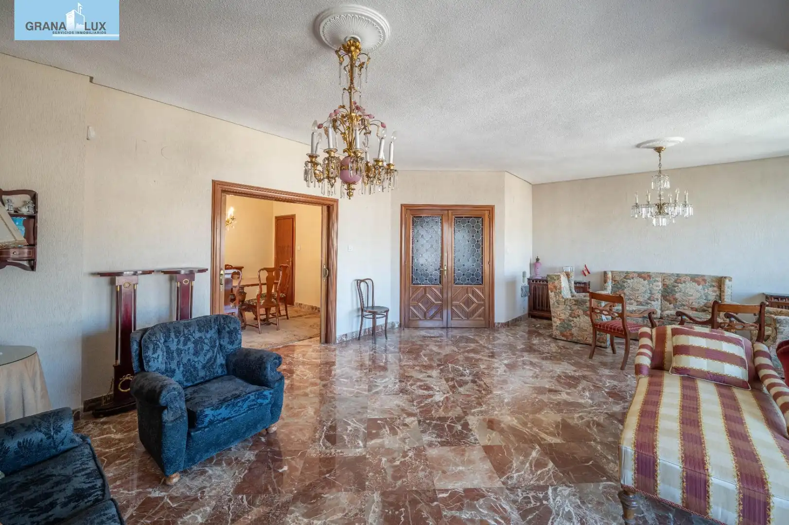 Sala de estar de Piso en venta en Granada con Terraza y Balcón
