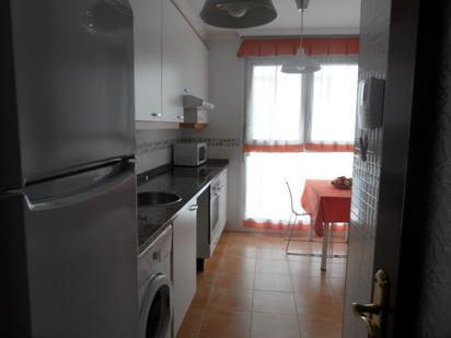 Kitchen of Flat for sale in Gijón   with Heating, Parquet flooring and Furnished