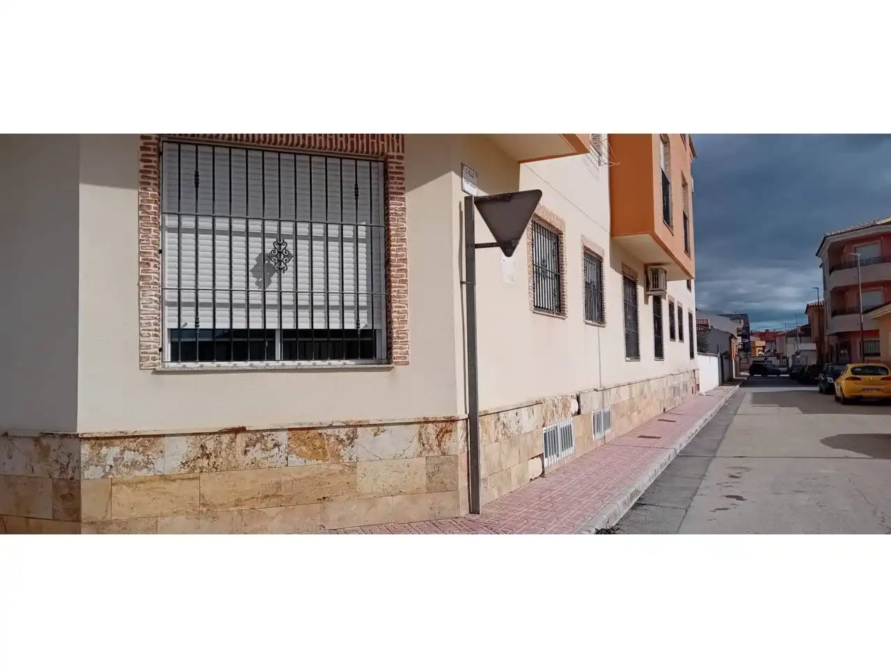 Vista exterior de Piso en venta en Ceutí con Trastero y Amueblado