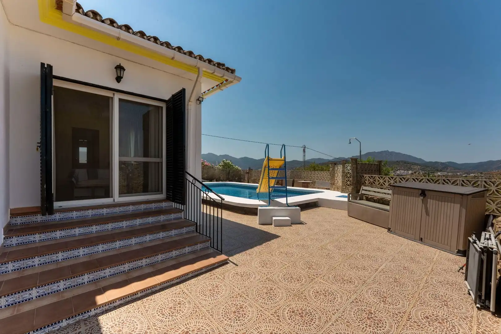 Casa rústica amb piscina en venda a Guaro, imagen 42