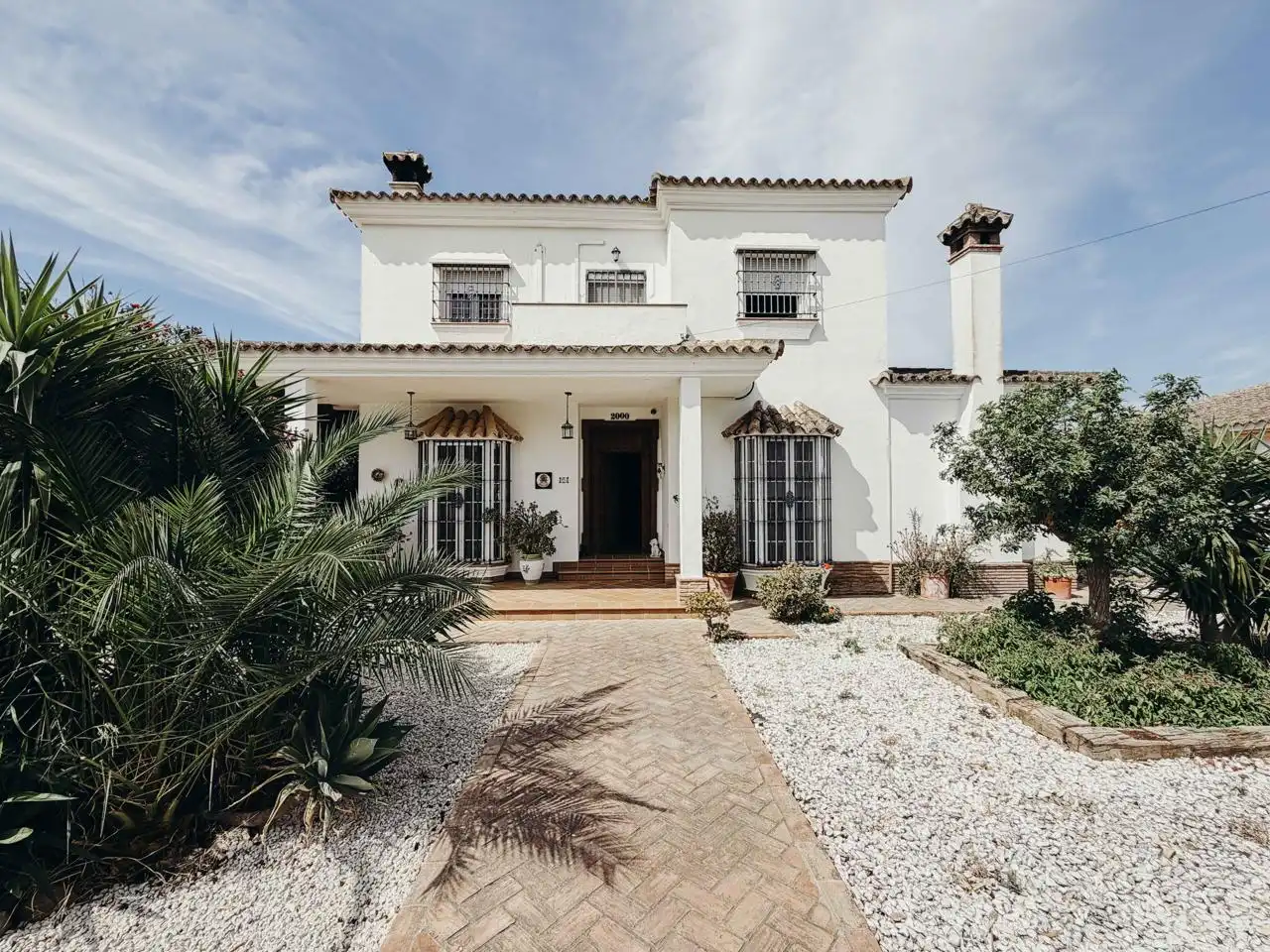 Vista exterior de Casa o chalet en venta en Arcos de la Frontera con Aire acondicionado, Jardín privado y Terraza