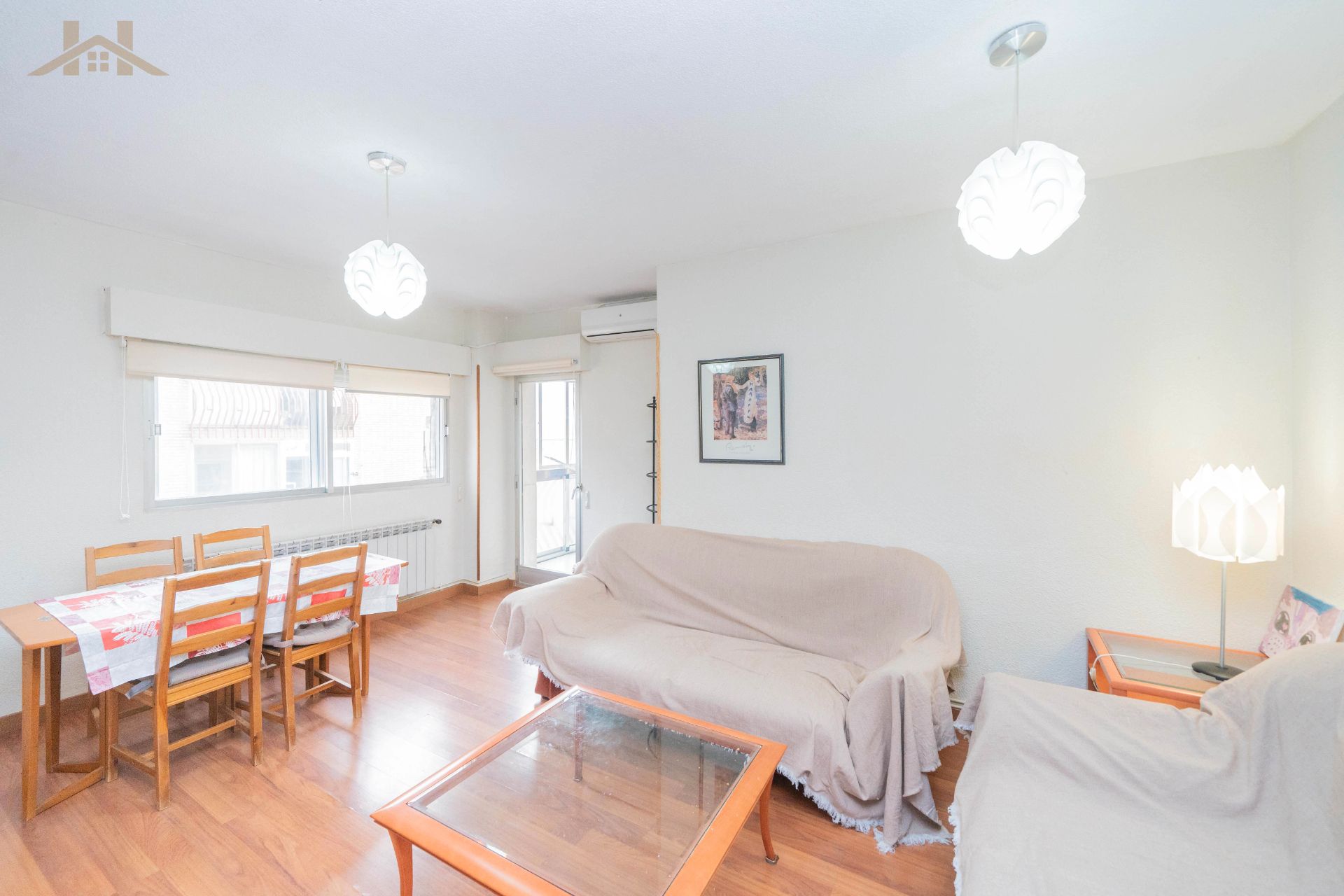 Living room of Flat for sale in Villaviciosa de Odón  with Air Conditioner, Heating and Terrace