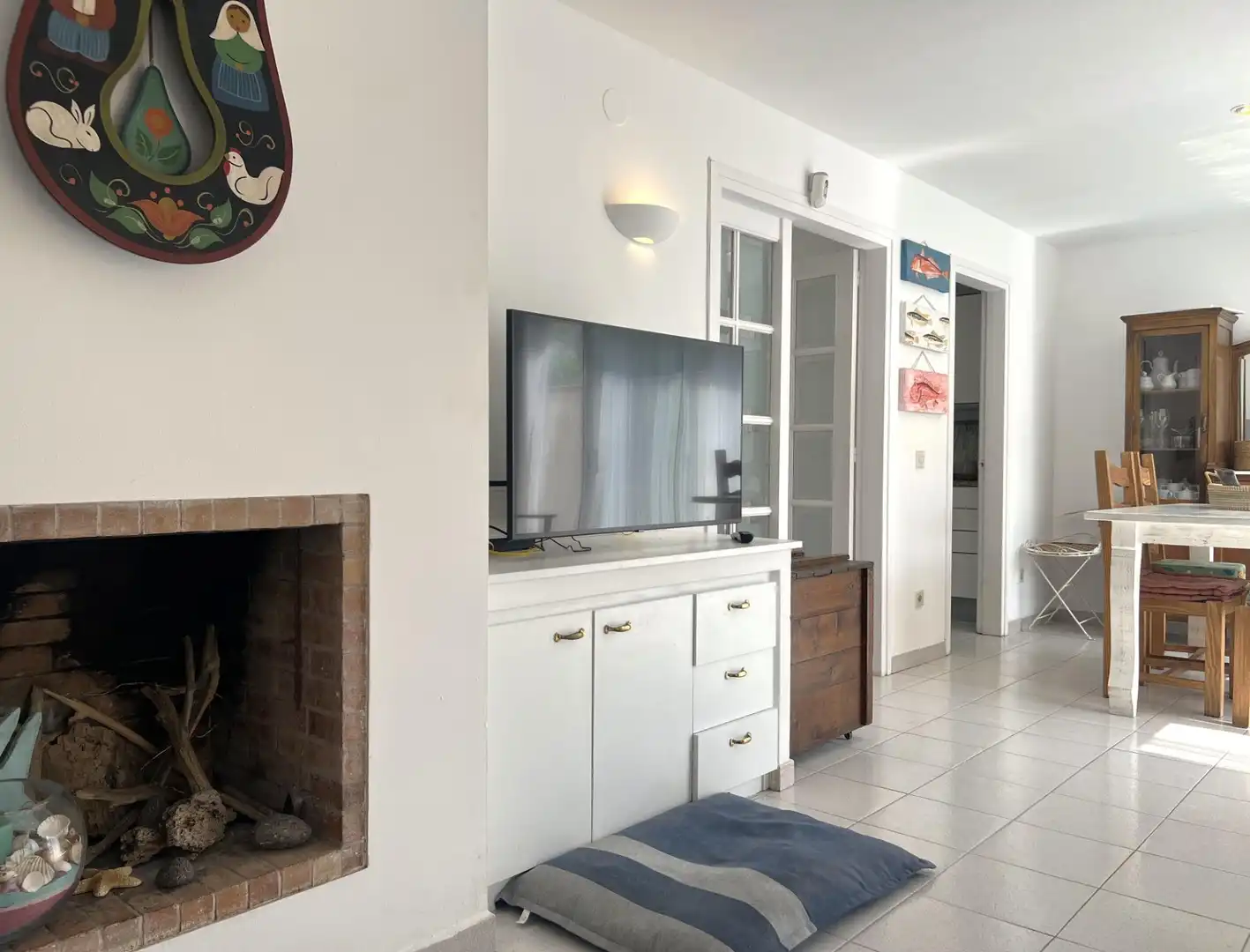 Sala d'estar de Casa adosada en venda en Sant Pere Pescador amb Aire condicionat, Calefacció i Terrassa