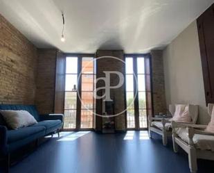 Living room of Flat to rent in  Valencia Capital  with Air Conditioner, Heating and Furnished