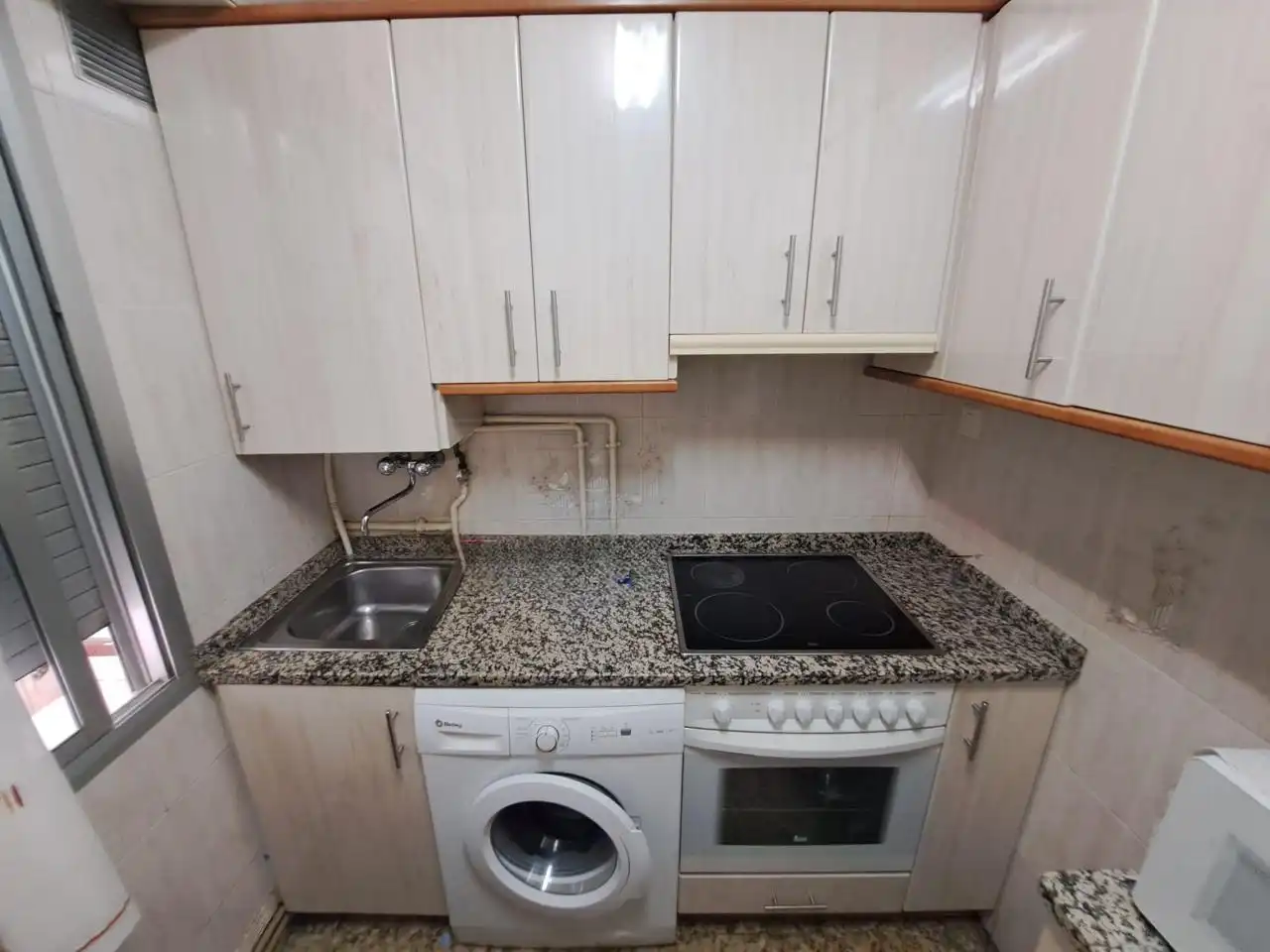 Cocina de Piso en venta en Zaragoza con Calefacción, Parquet y Terraza