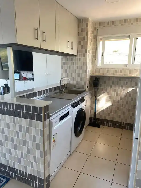 Cocina de Casa o chalet en venta en Almiserà con Aire acondicionado, Calefacción y Jardín privado