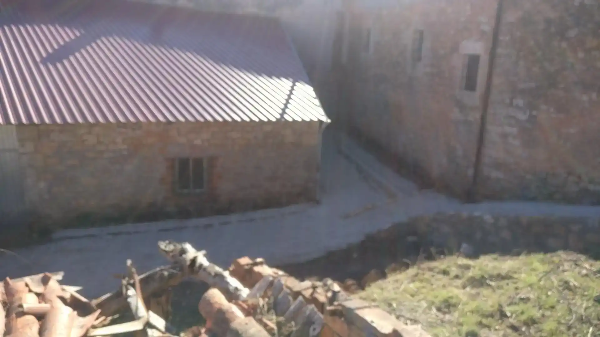 Vista exterior de Casa adosada en venda en Fontioso