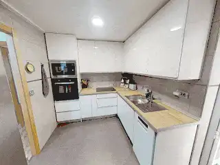 Kitchen of Flat for sale in Elche / Elx  with Furnished