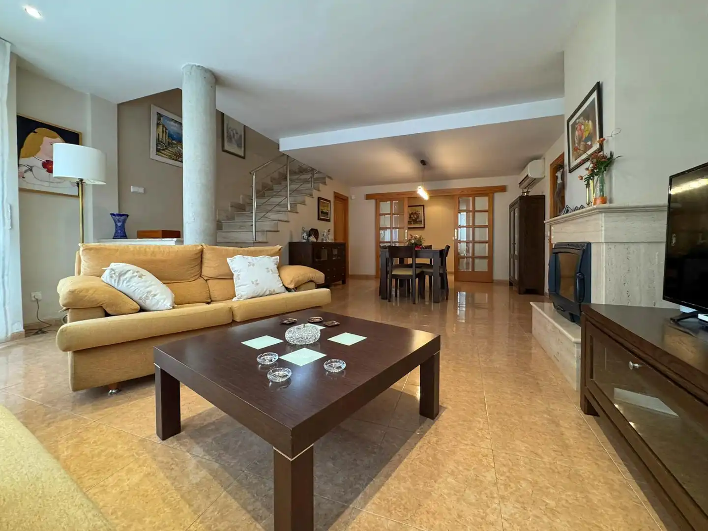 Sala de estar de Casa o chalet en venta en Inca con Aire acondicionado, Calefacción y Terraza