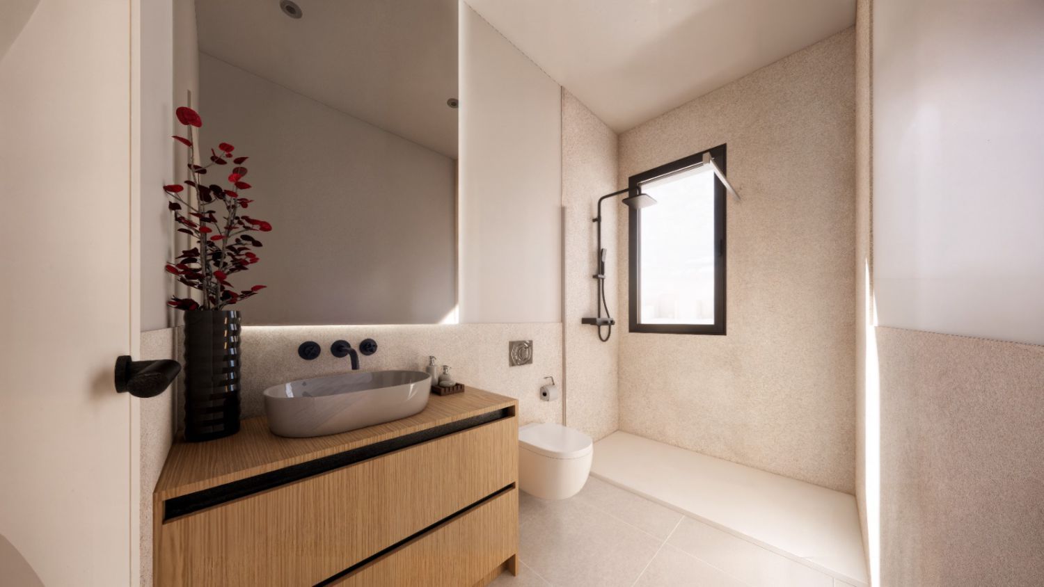 Bany de Pis en venda en Los Palacios y Villafranca amb Aire condicionat i Terrassa