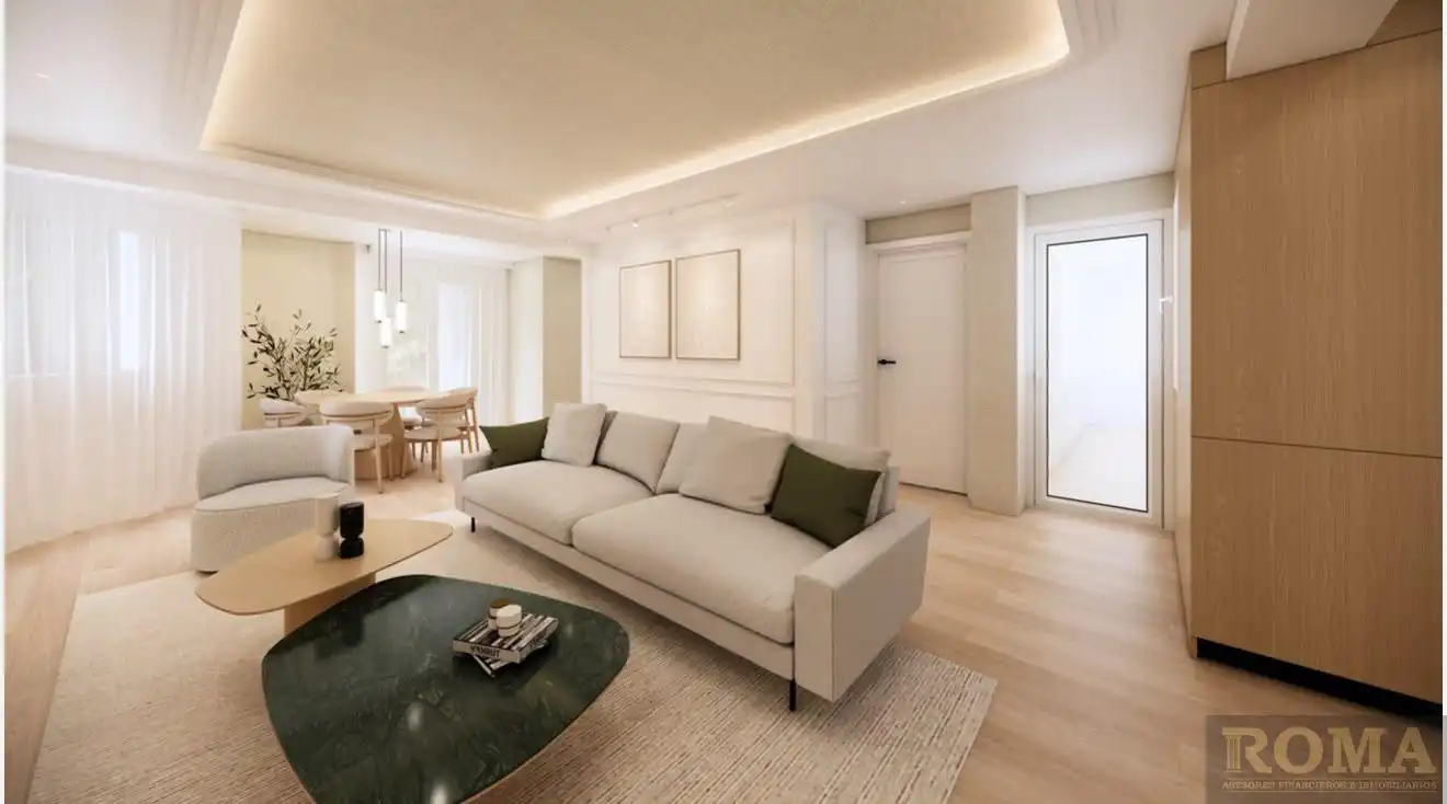 Wohnzimmer von Wohnung zum Verkauf in Salamanca mit Heizung, Möbliert und Balkon