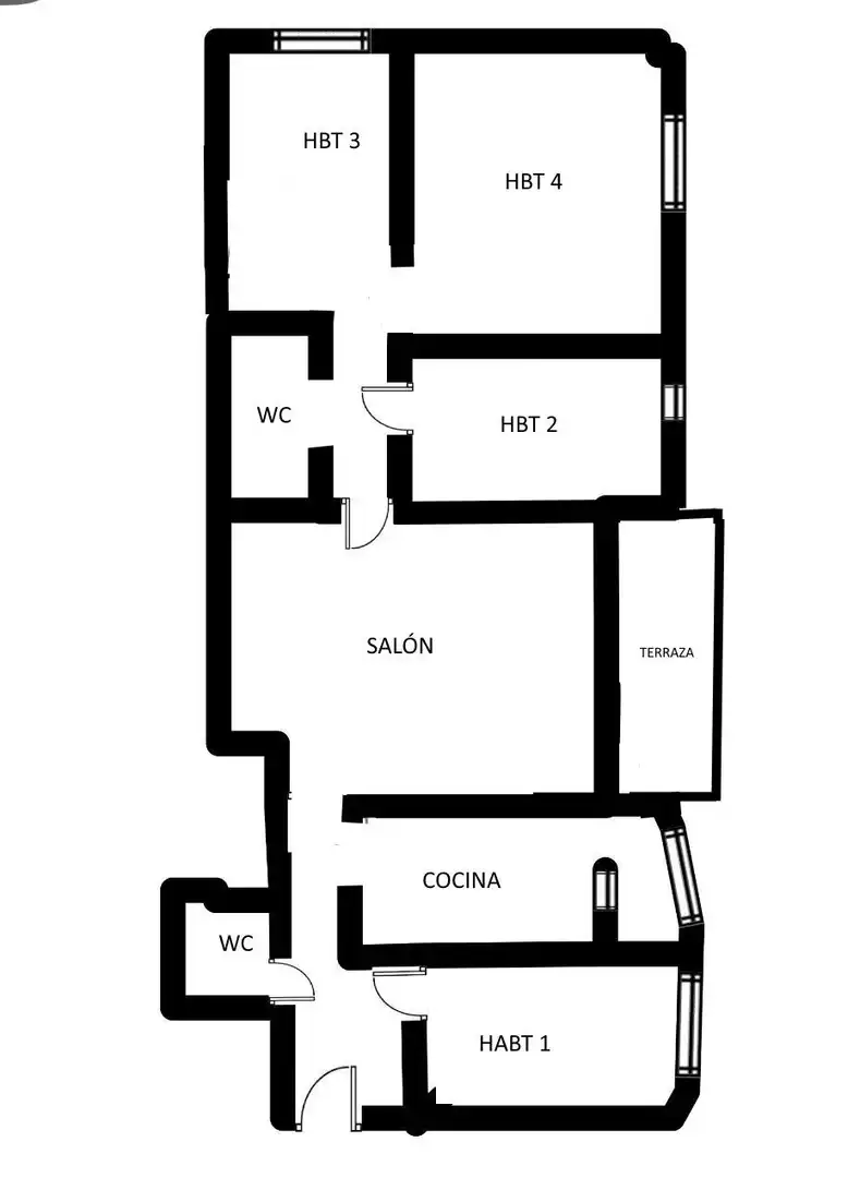 Wohnung zum Verkauf in Calle San Joaquín, 30, San Francisco Javier