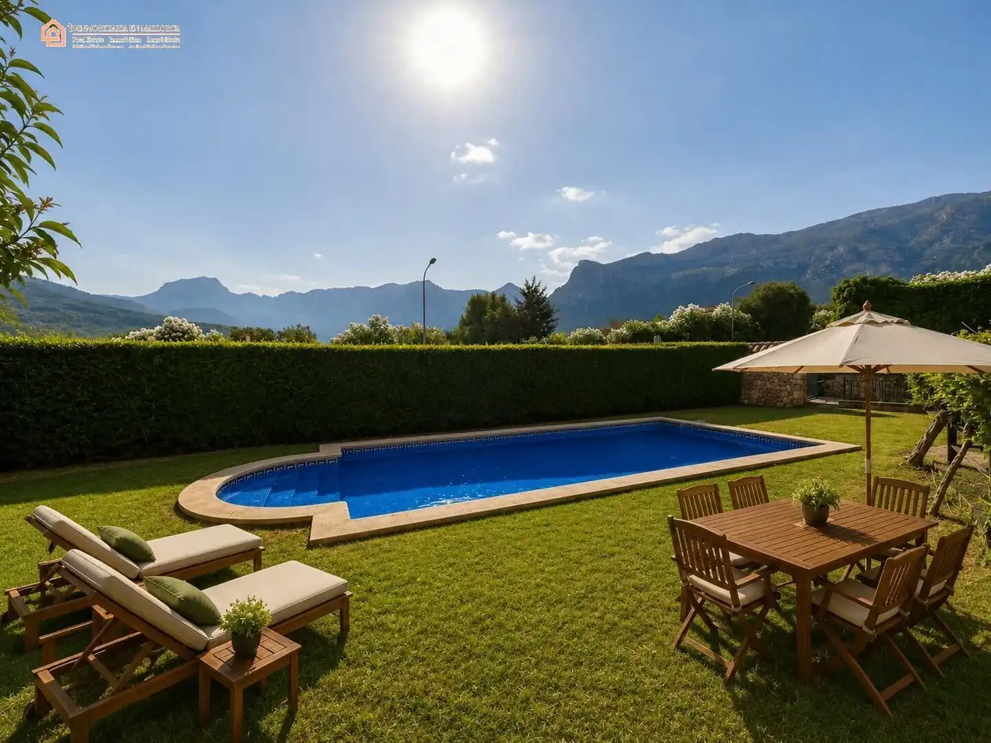 Piscina de Planta baja en venta en Sóller con Aire acondicionado, Jardín privado y Parquet