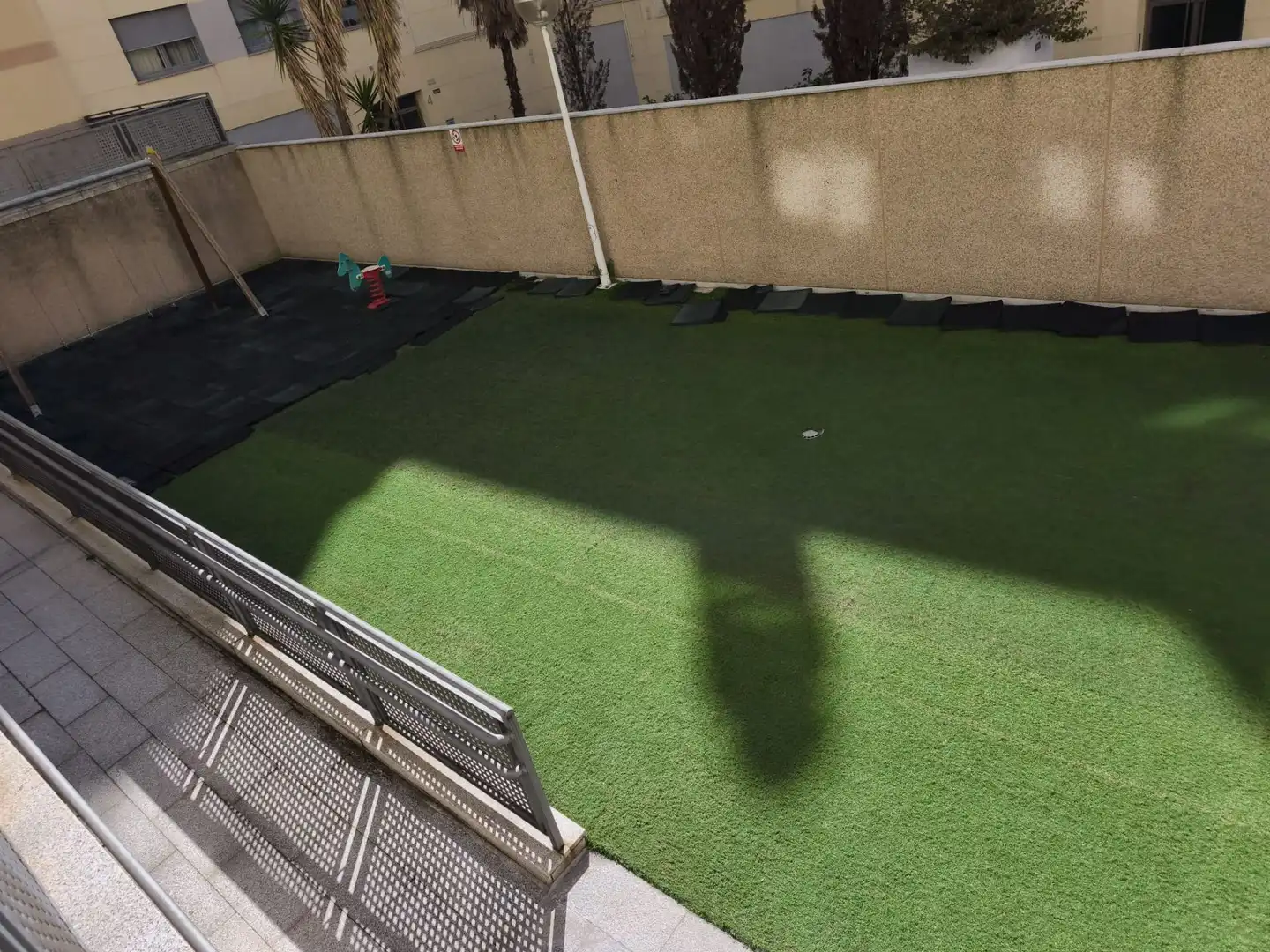 Terrasse von Wohnungen zur Miete in Cáceres mit Klimaanlage, Heizung und Möbliert
