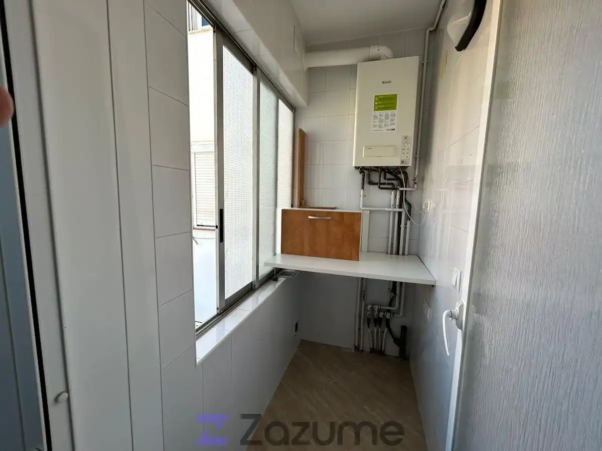 Balcony of Flat for rent in Lliçà d'Amunt  with Air Conditioner, Heating and Furnished