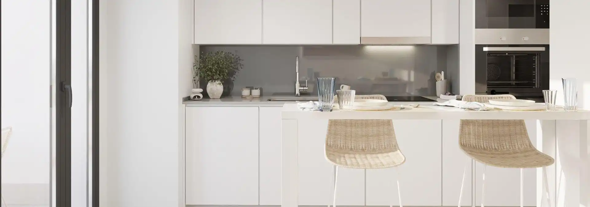 Kitchen of Detached homes for sale in Almuñécar  with Air Conditioner, Private garden and Terrace