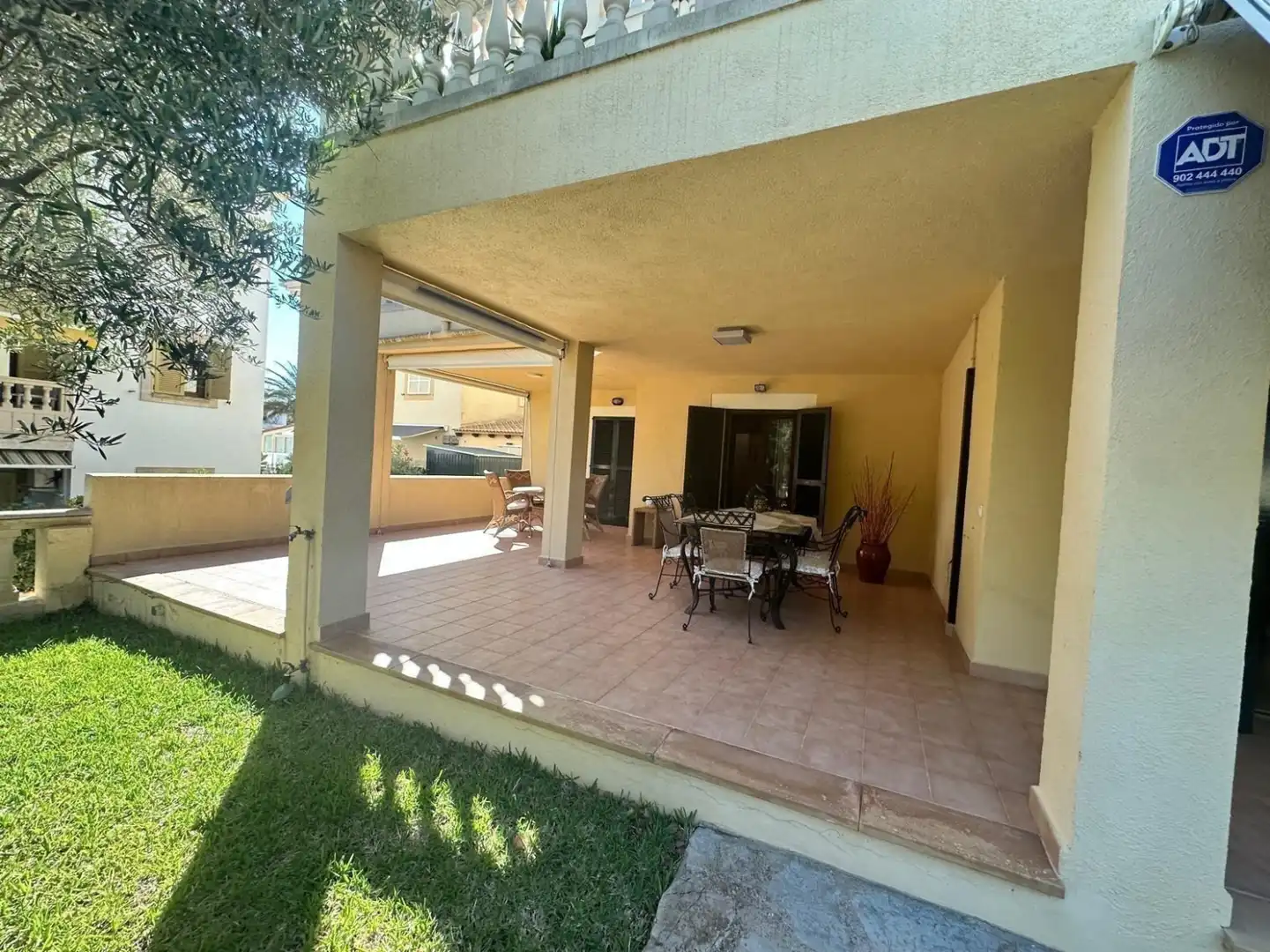 Terrasse von Wohnung zur Miete in Can Picafort