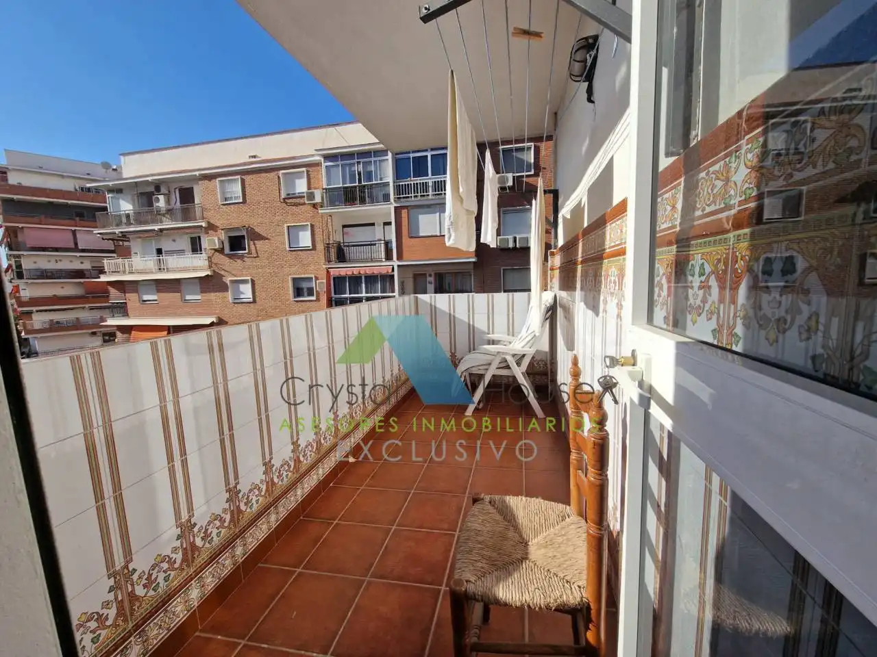 Vista exterior de Pis de lloguer en Málaga amb Aire condicionat, Terrassa i Moblat