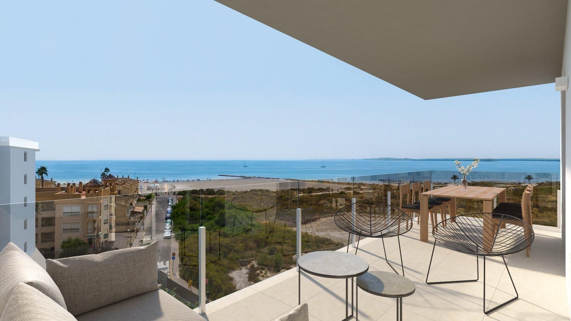 Terraza de Ático en venta en Santa Pola con Jardín privado, Terraza y Trastero