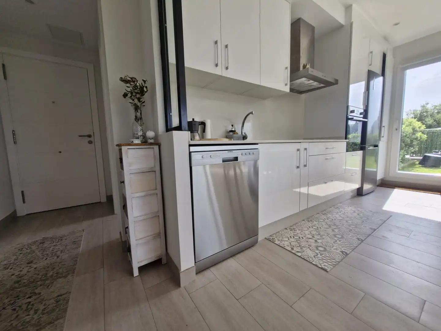 Cocina de Planta baja en venta en Barreiros con Calefacción, Jardín privado y Terraza