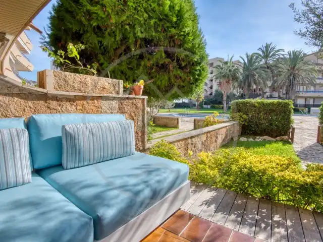 Terraza de Planta baja en venta en Calonge i Sant Antoni con Aire acondicionado, Calefacción y Jardín privado